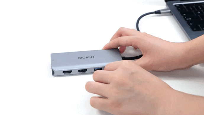 Mokin 9 IN 1 USB C Docking Station With Triple Display